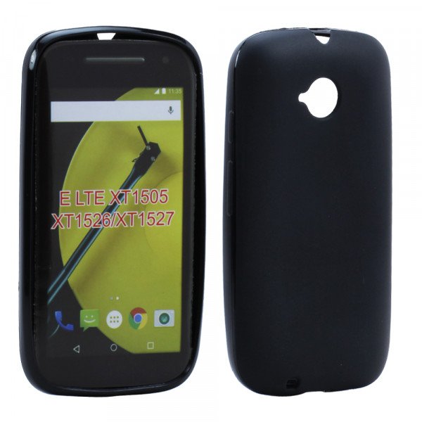 Wholesale Motorola Moto E LTE (2015) TPU Gel Case (Black)